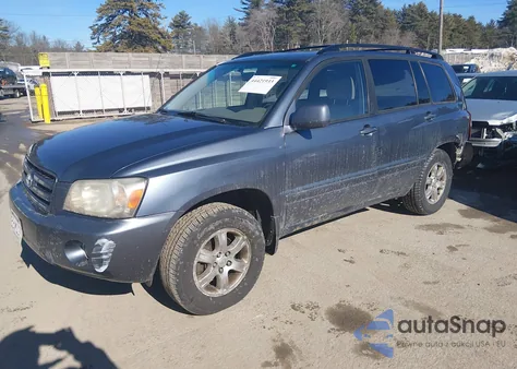 2006 Toyota Highlander V6 z USA, uszkodzony, nr VIN JTEDP21A760114338